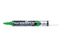 Pentel MAXIFLO - Marqueur effaçable - pointe biseau - vert