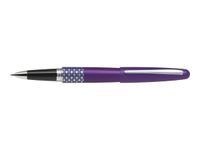 Pilot Retro Pop - Roller violet / ellipses - pointe 0,7 mm