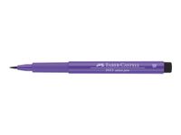 Faber-Castell PITT Artist Pen - Feutre pinceau à pointe souple - permanent - pourpre violet - encre indienne
