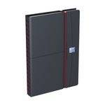 Agenda Oxford Office scolaire spiralé 15x21cm Année - Gris/Rouge