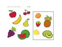 Apli - 24 gommettes fruits