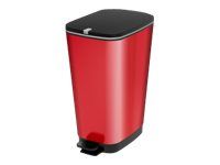 KIS by CEP - Poubelle plastique 45L - rouge