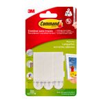 Command - Pack de 4 languettes accroche tableaux blanches - taille moyenne