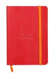 RHODIA Rhodiarama - Carnet souple A6 - 144 pages - ligné - coquelicot