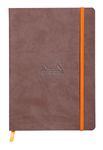 RHODIA Rhodiarama - Carnet souple A5 - 160 pages - ligné - chocolat
