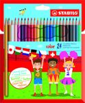 STABILO Color - 24 Crayons de couleur