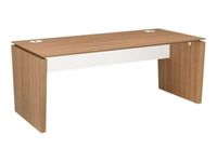 Bureau XENON - 170 cm - Pieds panneaux - Merisier italien