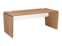 Bureau XENON - 190 cm - Pieds panneaux - Merisier italien