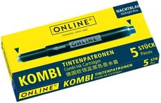 Lot de 5 cartouches d'encre bleue Kombi Online