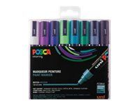 Posca - Pack de 8 marqueurs peinture - pointe moyenne