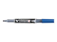 Pilot V BOARD MASTER S - Marqueur effaçable - pointe extra fine - bleu
