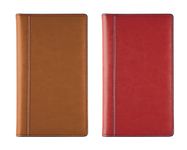 Agenda de poche spiralé Interplan Palermo Fashion - 1 semaine sur 2 pages - 9 x 16 cm - disponible dans différentes couleurs - Brepols