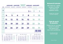 Brepols - Calendrier tapis de souris - 23 x 18 cm