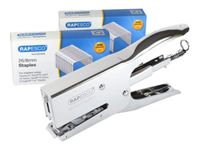 Rapesco - Pince Agrafeuse Porpoise - capacité de 40 feuilles - agrafes 24/8 ou 26/8
