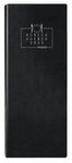 Agenda Horeca - 1 jour sur 2 pages - 14 x 32,5 cm - noir - Brepols