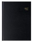 Agenda Santex Bremax - 1 jour par page - 21 x 29 cm - noir - Brepols