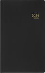 Agenda Krasiva - 1 jour par page - 10 x 16,5 cm - noir - Brepols
