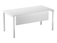 Voile de fond pour bureau EASYDESK L140cm - Blanc