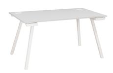 Bureau SUNDAY - 160 cm - Pieds trapèze - Gris