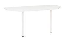 Extension demi-lune pour bureau SUNDAY - Blanc
