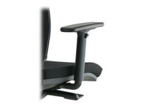 Paire d'accoudoirs réglables 2D pour fauteuil NOVE et NOVA - noir