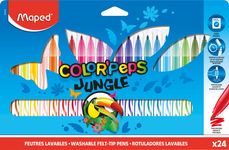Maped Color'Peps Jungle - marcador - colores surtidos (paquete de 24)