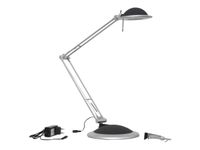 MaulBusiness - Lampe de bureau LED intégré - basse consommation 11W - argent