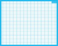 Ardoise Quadrillage Seyes - 21 x 26,5 cm - Bouchut