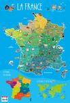 Poster pédagogique France - 52 x 76 cm - Bouchut