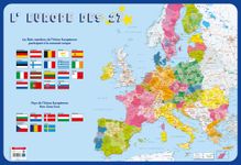 Poster pédagogique Europe - 52 x 76 cm - Bouchut