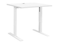 Bureau YES ! - 80 cm - Pieds ajustables - Blanc