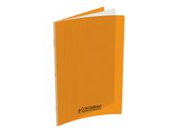 Conquérant Classique - Cahier polypro 24 x 32 cm - 48 pages - grands carreaux (Seyes) - orange