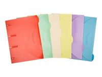 Smartfolder - Chemise à 3 rabats - 6 couleurs assorties