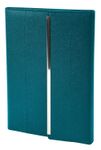 Agenda Vénézia avec répertoire - 1 semaine sur 2 pages - 9 x 12,5 cm - jade - Quo Vadis