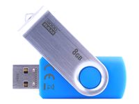 Goodram TWISTER - clé USB 2.0 - 8 Go - Bleu