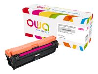 Cartouche laser remanufacturée HP 650A - magenta - Owa