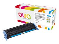 Cartouche laser remanufacturée HP 124A - cyan - Owa