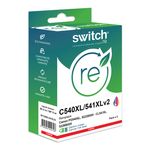 Cartouche remanufacturée Canon PG-540XL/CL-541XL - Pack de 2 - noir, cyan, magenta, jaune - Switch