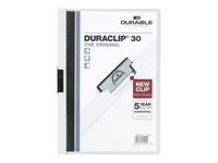 Durable Duraclip 30 - 5 Chemises à clip - A4 - blanc