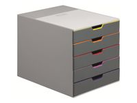 Durable Varicolor - Module de classement 5 tiroirs - multicolore