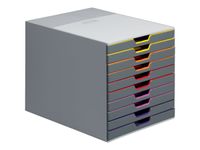 Durable Varicolor - Module de classement 10 tiroirs - multicolore