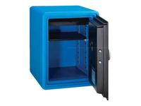 Reskal FS-FU40 - Coffre-fort ignifuge 40L - à code - bleu
