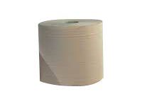 PAPECO - Rouleau d'essuie-mains chamois double épaisseur - 1000 feuilles - pack de 2