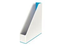 Leitz WOW - Porte-revues blanc/bleu