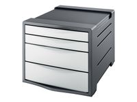 Esselte Vivida - Module de classement 4 tiroirs - blanc