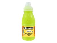 Cléopâtre NÉFERTARI - Peinture gel à paillettes - jaune fluo - 250 ml