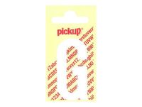 Pickup - Étiquette autocollante - 90 mm - Lettre G - blanc mat