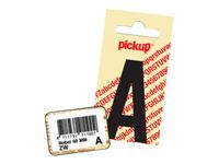 Pickup - Étiquette autocollante - 90 mm - Lettre U - rouge brillant