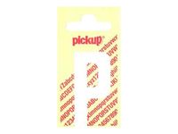 PICKUP LETTERING MONO Nobel - Etiqueta autoadhesiva - preimpreso: P - blanco mate