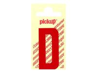 Pickup - Étiquette autocollante - 150 mm - Lettre D - rouge brillant